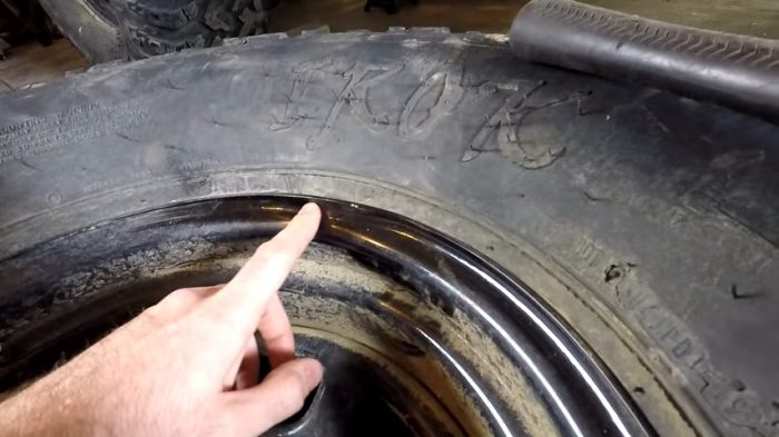 Rim bent repair