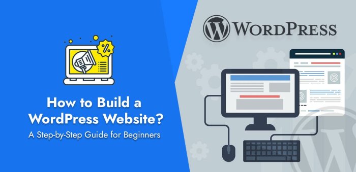 Wordpress website build beginner customize guide