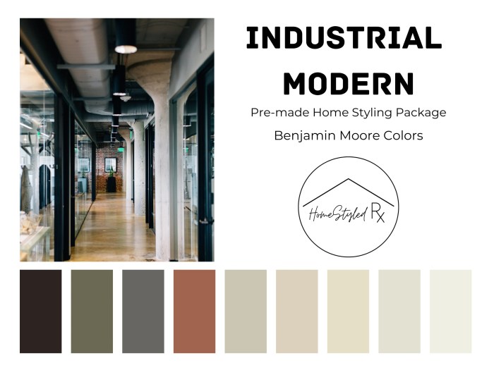 Color palette industrial industry palettes hex