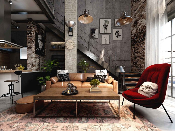 Industrial room living designs inspire spectacular will style match heirloom